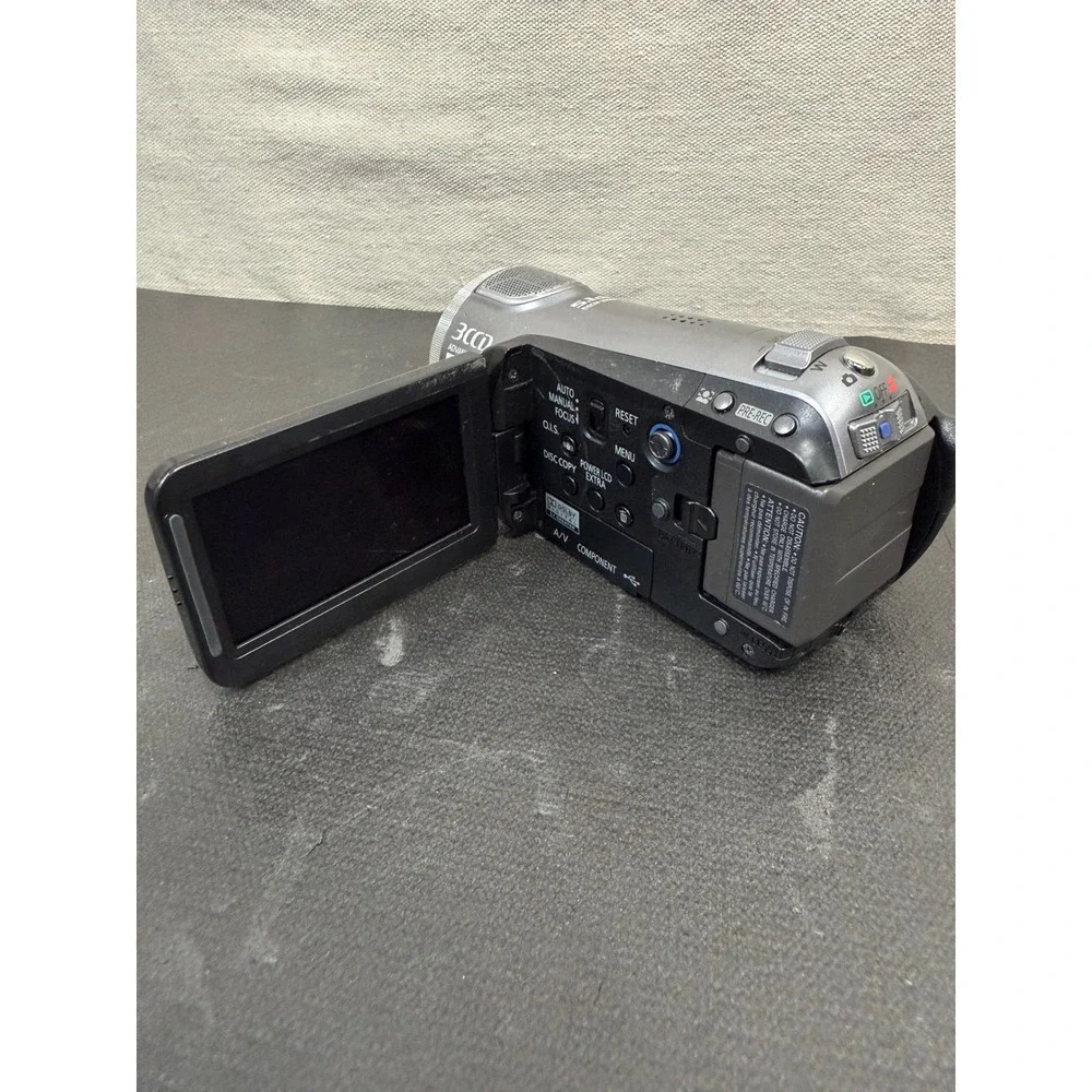 Panasonic HDC-SD9 3CCD HD Camcorder Leica Lens UNTESTED AS-IS Parts Repair